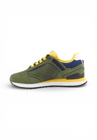 COLMAR Sneakers Uomo Verde Giallo TRAVSPC094-PE26