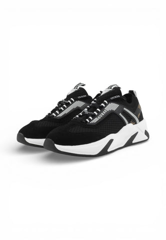 GUESS Sneakers Donna Nero Bianco FLPGENFAL12-PE26-BLACK