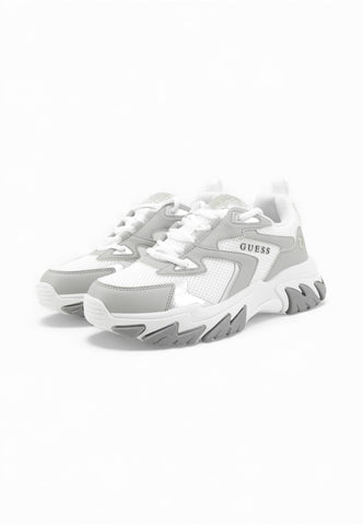 GUESS Sneakers Donna Bianco Grigio FLPNTSELE12-PE26-LGREY