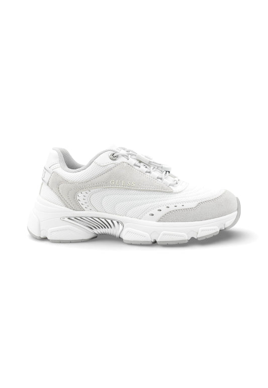 GUESS Sneakers Donna Bianco Beige FLPIMEFAB12-PE26-WHITE