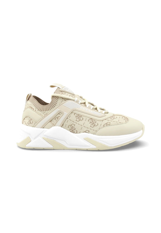 GUESS Sneakers Donna Beige Bianco FLPGENFAM12-PE26-MULTI