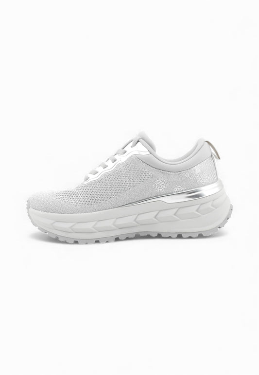 GUESS Sneakers Donna Argento Glitter FLPRN3FAB12-PE26-SILVE
