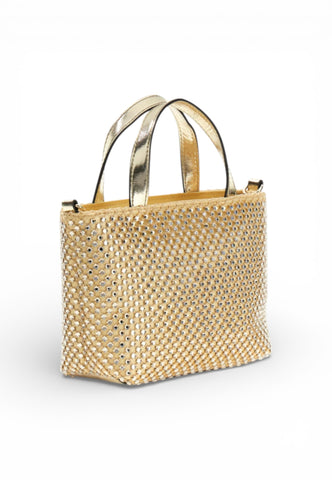 GUESS Borsa Shopper Donna Oro Pietre HWRG9931750-PE26-GOL