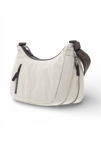 MANDARINA DUCK Borsa A Spalla Donna Bianco Marrone P10VCT36-PE26-591