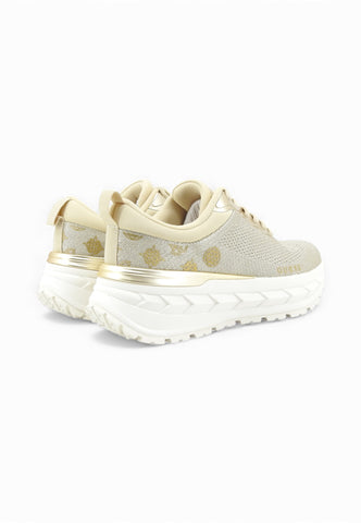 GUESS Sneakers Donna Oro Glitter FLPRN3FAB12-PE26-PLATI