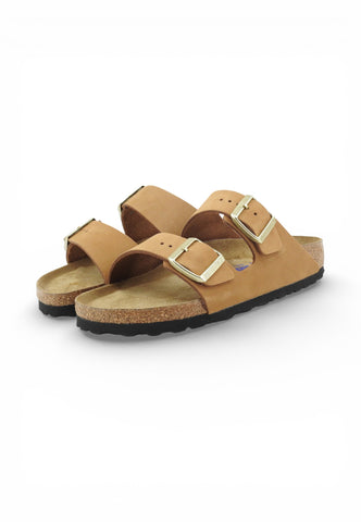 BIRKENSTOCK Ciabatte Arizona NF Donna Marrone 1032086-PE26