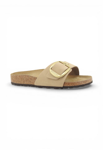 BIRKENSTOCK Ciabatte Madrid Big Buckl Donna Beige 1024009-PE26