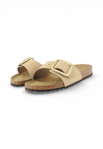 BIRKENSTOCK Ciabatte Madrid Big Buckl Donna Beige 1024009-PE26