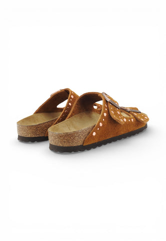 BIRKEWNSTOCK Ciabatte Arizona Rivet Donna Marrone 1031731-PE26