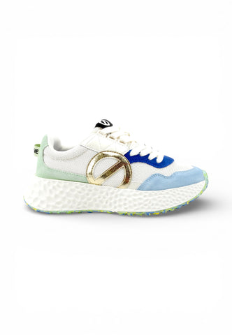 NO NAME Sneakers Donna Bianco Azzurro Verde NNVEKI04VE-PE26