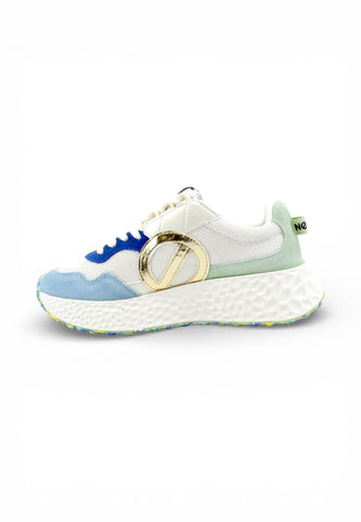 NO NAME Sneakers Donna Bianco Azzurro Verde NNVEKI04VE-PE26