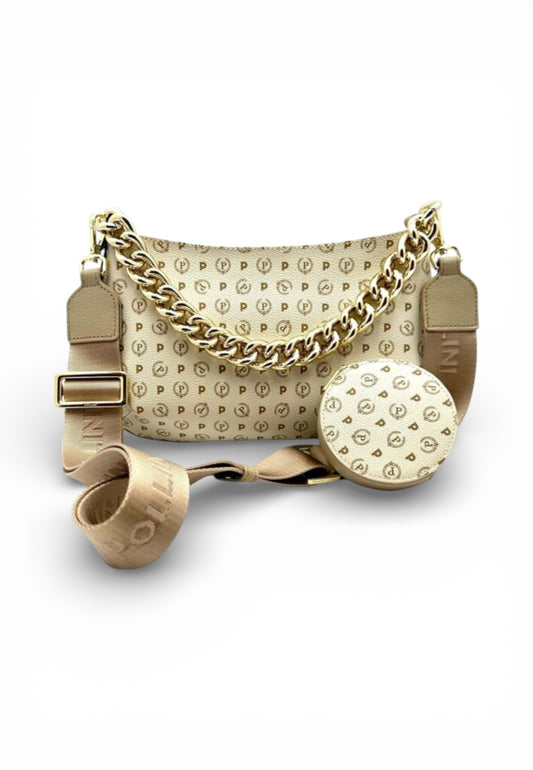 POLLINI Borsa Tracolla Donna Bianco Beige TE8490PP0FQ1110A-PE26
