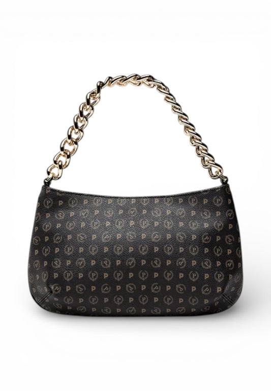 POLLINI Borsa Tracolla Donna Nero Beige TE8490PP0FQ1100A-PE26