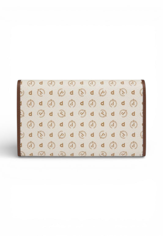 POLLINI Portafogli Donna Bianco Marrone TE9000PP02Q1110C-PE26