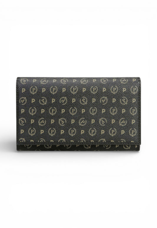 POLLINI Portafogli Donna Nero Beige TE9000PP02Q1100A-PE26