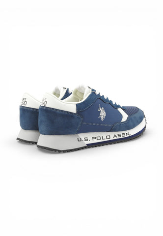 U.S. POLO ASSN. Sneakers Uomo Blu Bianco CLEEF011-PE26-BLU004