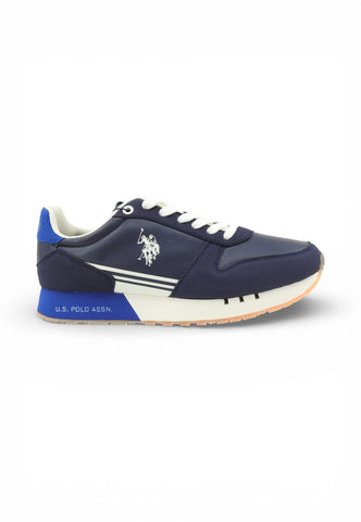 U.S. POLO ASSN. Sneakers Uomo Blu Bianco DENI001-PE26-BLU005