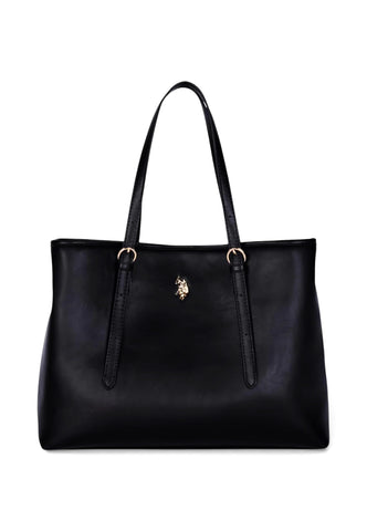 U.S. POLO ASSN. Borsa Shopper Donna Nero BIU4B8935WVP000-PE26