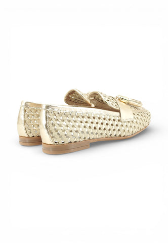 FRAU Mocassini Donna Oro Bianco 95K6-PE26-SHOR