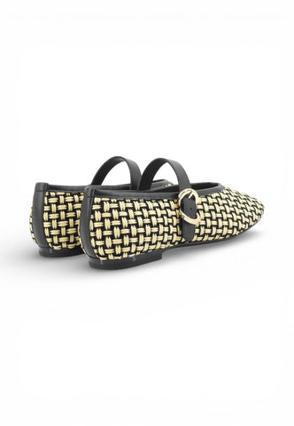 FRAU Ballerine Donna Beige Nero 69R3-PE26-PGne