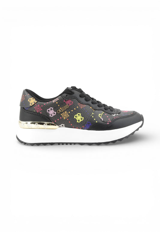 GUESS Sneakers Donna Nero Multicolore FLPVN4FAL12-PE26-BLKMU