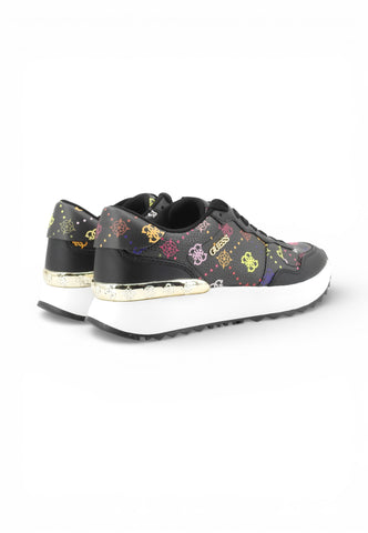 GUESS Sneakers Donna Nero Multicolore FLPVN4FAL12-PE26-BLKMU