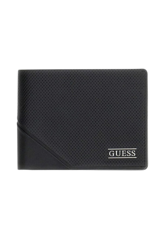 GUESS Portafogli Uomo Nero SMBOSPLEA20-PE26-BLA