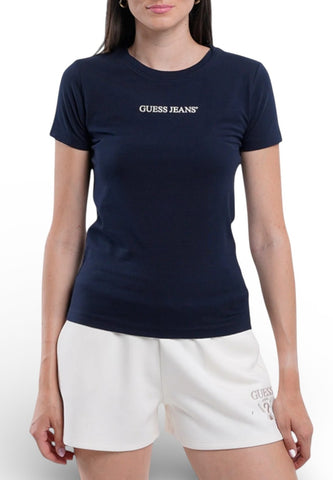 GUESS T-Shirt Donna Blu W4YI01J1314-PE26-A71W