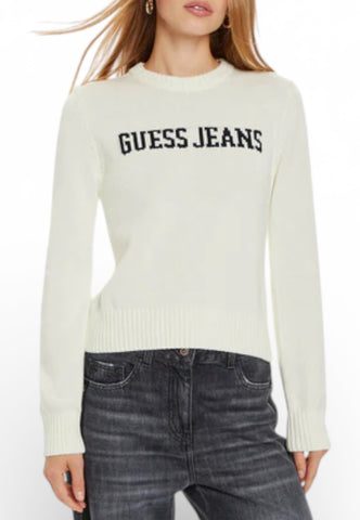 GUESS Maglione Donna Bianco W4BR10Z3HM1-PE26-G293