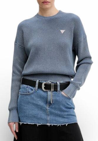 GUESS Maglione Donna Azzurro W6RR20Z3HM1-PE26-G75N