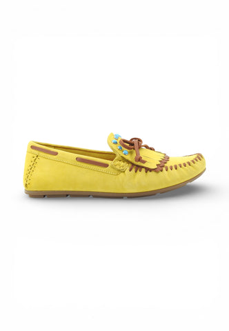 CAFE NOIR Mocassini Donna Giallo Marrone C1EF6003-PE26-Z001