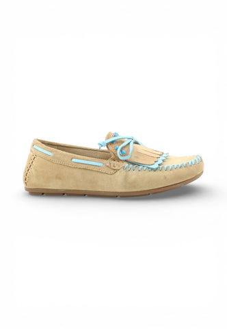 CAFE NOIR Mocassini Donna Beige Azzurro C1EF6003-PE26-M006