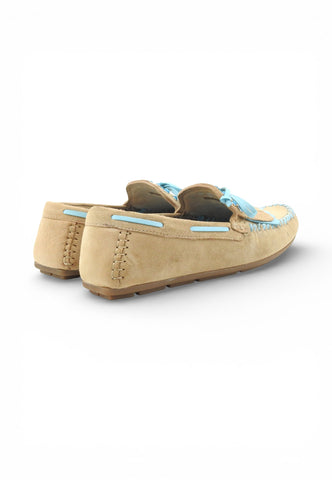 CAFE NOIR Mocassini Donna Beige Azzurro C1EF6003-PE26-M006