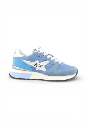 SUN68 Sneakers Donna Azzurro Glitter Z36214-PE26-56