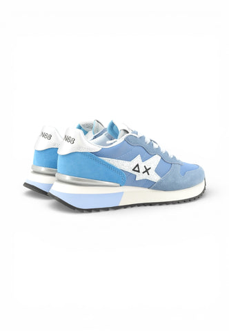SUN68 Sneakers Donna Azzurro Glitter Z36214-PE26-56