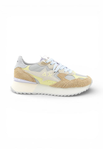 SUN68 Sneakers Donna Beige Azzurro Z36215-PE26-06