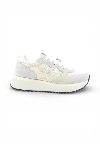 SUN68 Sneakers Donna Bianco Grigio Z36211-PE26-31
