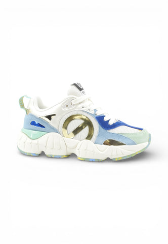 NO NAME Sneakers Donna Azzurro Bianco PNVKKISDVE-PE26
