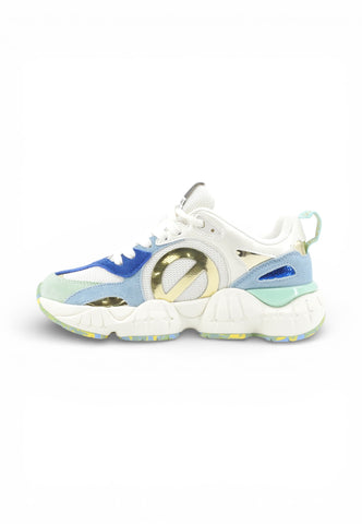 NO NAME Sneakers Donna Azzurro Bianco PNVKKISDVE-PE26