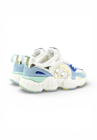 NO NAME Sneakers Donna Azzurro Bianco PNVKKISDVE-PE26