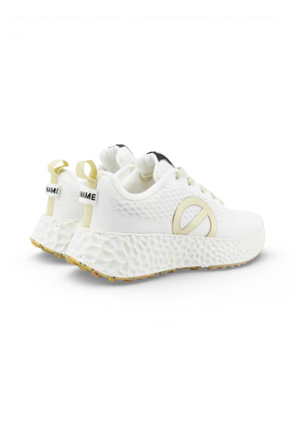 NO NAME Sneakers Donna Bianco Oro LNVDMEMTA0-PE26