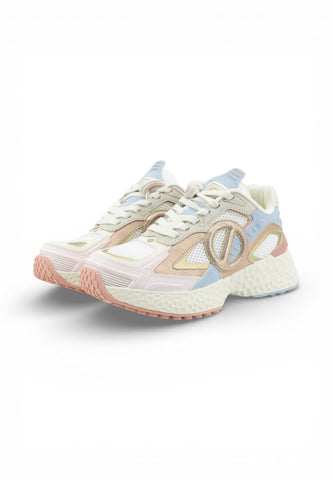 NO NAME Sneakers Donna Bianco Rosa Azzurro UNCY0006A0-PE26