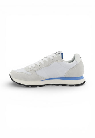SUN68 Sneakers Uomo Bianco Grigio Azzurro Z36101-PE26-01