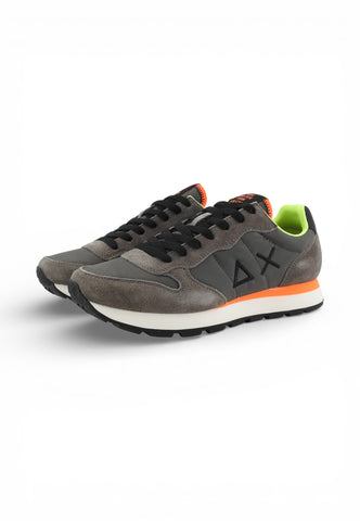SUN68 Sneakers Uomo Grigio Arancione Z36102-PE26-99
