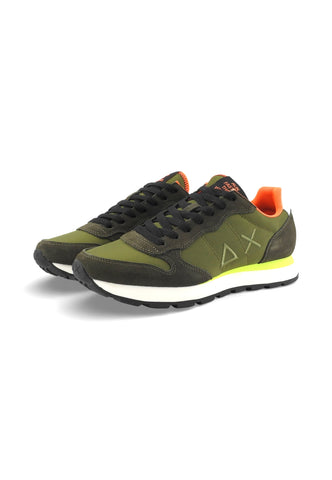 SUN68 Sneakers Uomo Verde Giallo Z36102-PE26-19