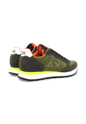 SUN68 Sneakers Uomo Verde Giallo Z36102-PE26-19