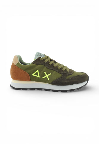 SUN68 Sneakers Uomo Verde Marrone Giallo Z36106-PE26-19