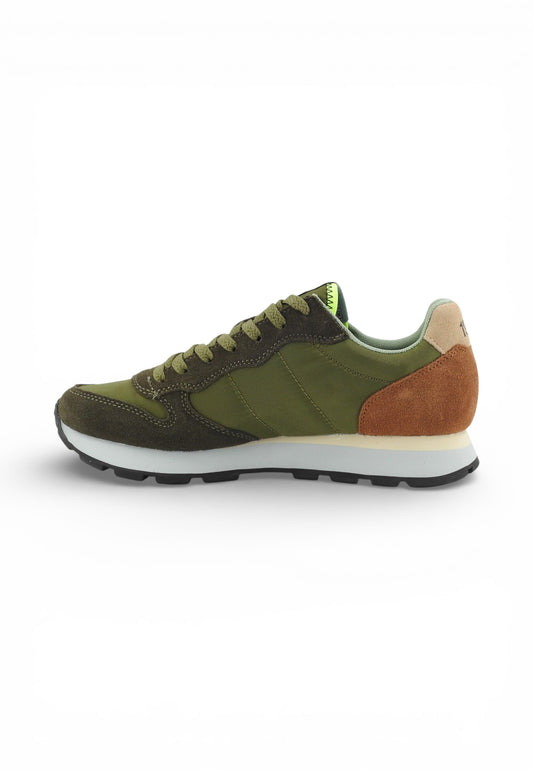SUN68 Sneakers Uomo Verde Marrone Giallo Z36106-PE26-19