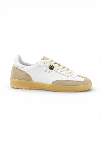 SUN68 Sneakers Donna Bianco Beige Z36249-PE26-0116