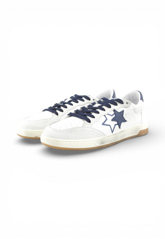 2STAR Sneakers Uomo Bianco Blu 2SU5052_032-PE26-032